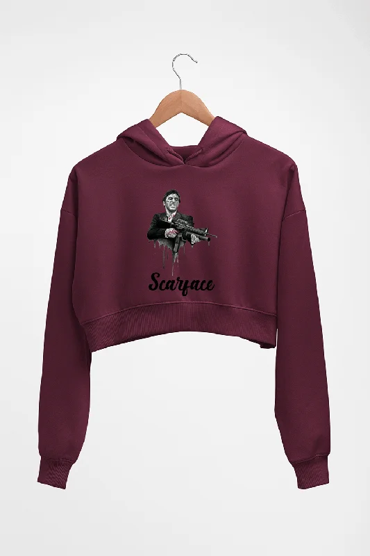 Scarface Crop HOODIE FOR WOMEN