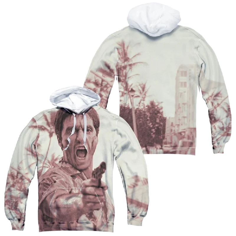 Scarface War Cry - All-Over Print Pullover Hoodie