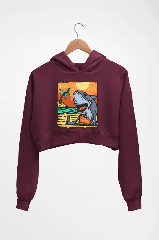 Shark Crop HOODIE FOR WOMEN