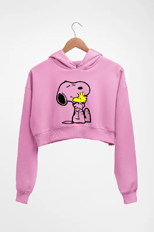 Snoopy Crop HOODIE FOR WOMEN