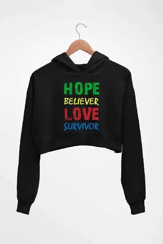 Tupac Shakur Crop HOODIE FOR WOMEN