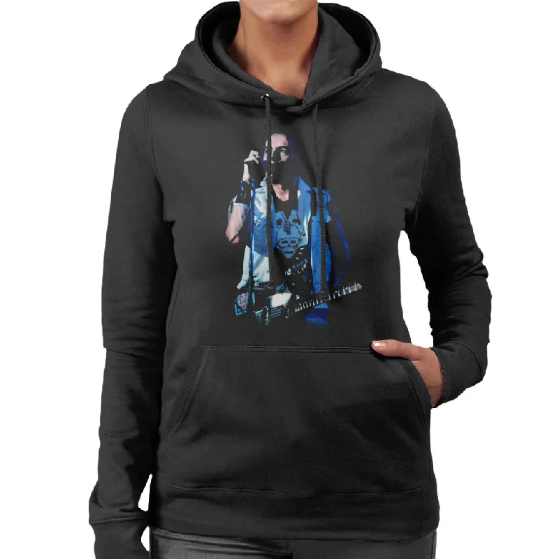 TV Times Joe Strummer Of The Clash Women's Hooded Sweatshirt Hoodie with Drawcord Adjustable Secure TV Times Joe Strummer Of The Clash Women's Hooded Sweatshirt Hoodie with Drawcord Adjustable Secure