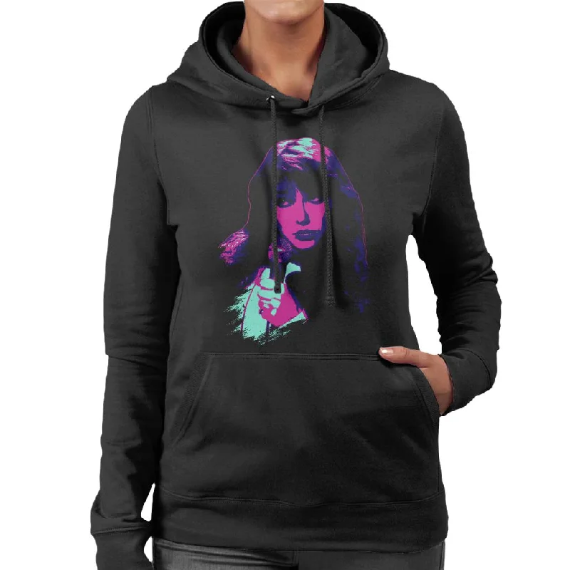 TV Times Kate Bush Performing 1978 Pop Art Stylised Women's Hooded Sweatshirt