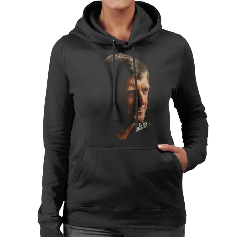 TV Times Michael Parkinson 1976 Women's Hooded Sweatshirt Hoodie with Reflective Safety Nightwear TV Times Michael Parkinson 1976 Women's Hooded Sweatshirt Hoodie with Reflective Safety Nightwear