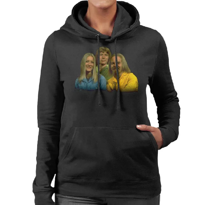 TV Times Music Trio For Rainbow Women's Hooded Sweatshirt Hoodie with V-Neck Classic Versatile TV Times Music Trio For Rainbow Women's Hooded Sweatshirt Hoodie with V-Neck Classic Versatile