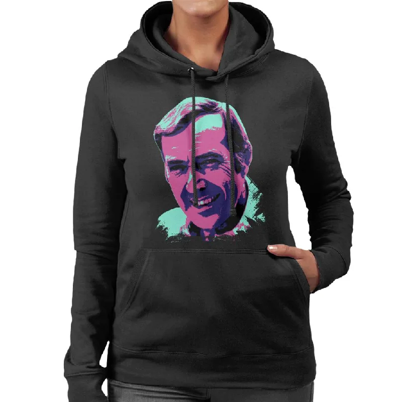 TV Times Musical Entertainer Val Doonican 1975 Pop Art Stylised Women's Hooded Sweatshirt