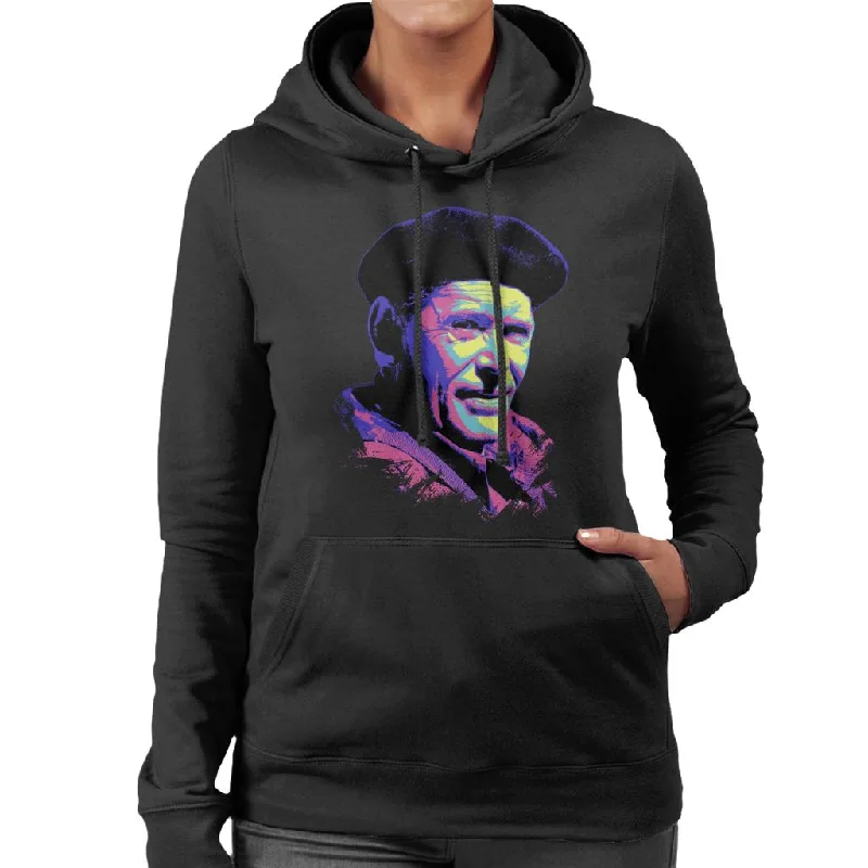 TV Times Peter O Toole Pop Art Stylised Women's Hooded Sweatshirt