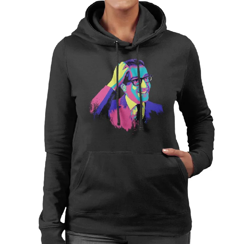 TV Times Peter Sellers 1964 Pop Art Stylised Women's Hooded Sweatshirt