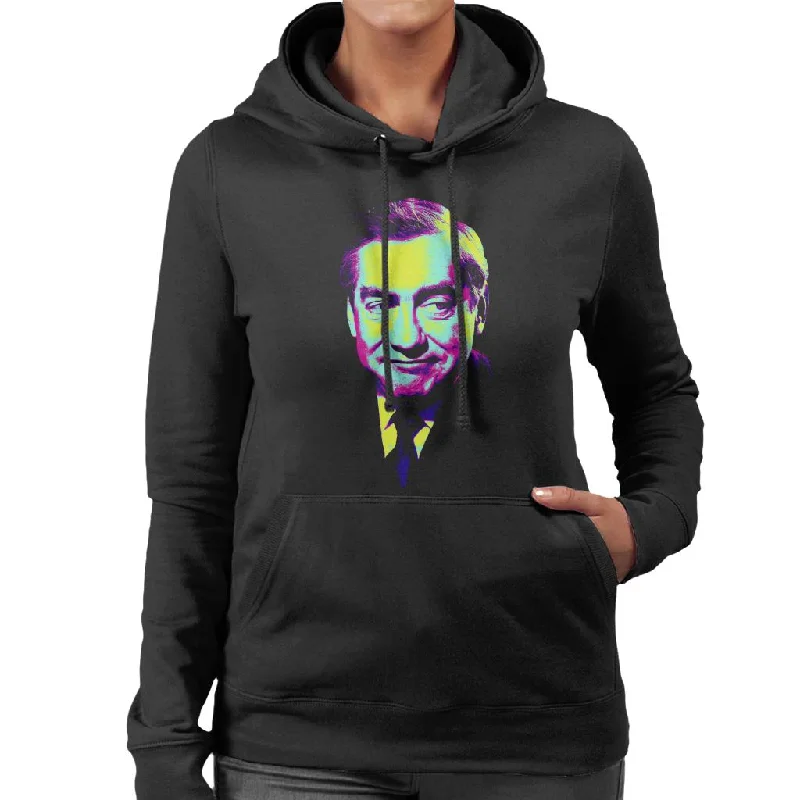 TV Times Tony Hancock Pop Art Stylised Women's Hooded Sweatshirt