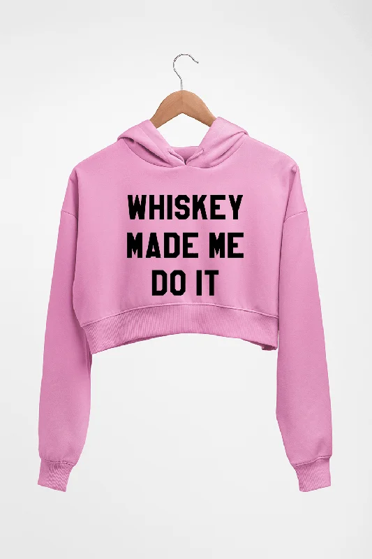 Whiskey Crop HOODIE FOR WOMEN