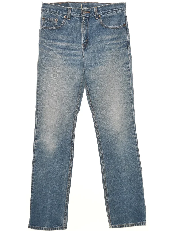 505's Fit Levi's Jeans - W30 L33 Comfortable Jogger Style Jeans
