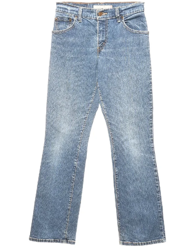 550's Fit Levi's Jeans - W27 L30 Comfortable Flare Leg Jeans