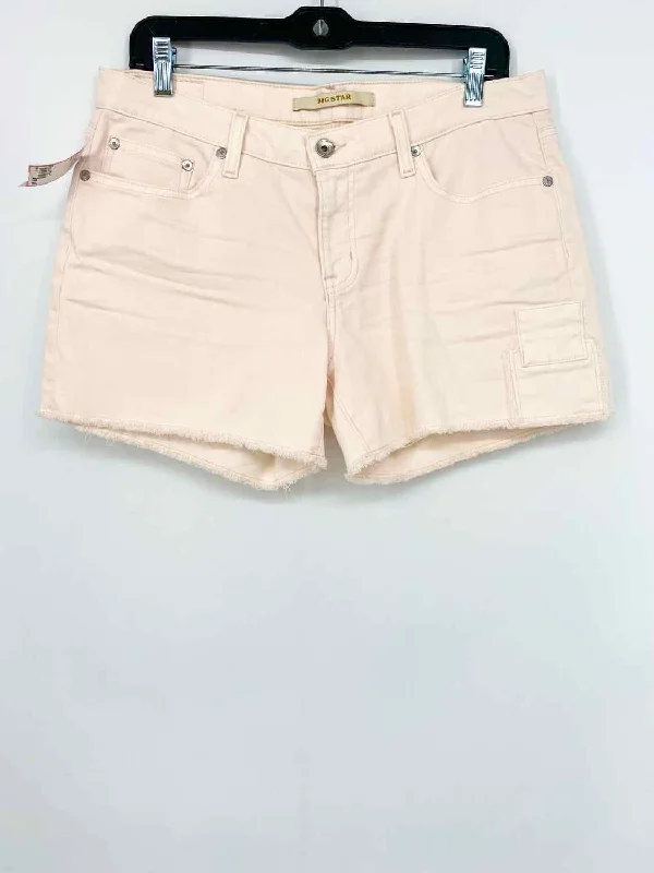 Big Star Jeans Women's Pale Pink Cutoffs Denim Size 31/12 Shorts Fashionable Relaxed Fit Denim Big Star Jeans Women's Pale Pink Cutoffs Denim Size 31/12 Shorts Fashionable Relaxed Fit Denim