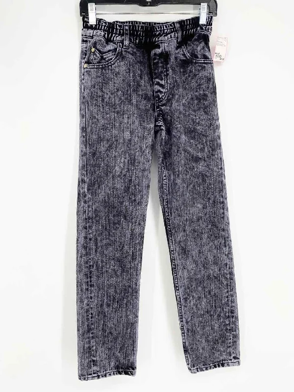 Caroline Constas Women's Gray/White Straight Acid Wash Size 24 Jeans Fashionable Button-Front Jeans Caroline Constas Women's Gray/White Straight Acid Wash Size 24 Jeans Fashionable Button-Front Jeans