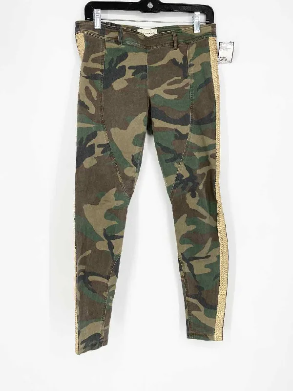Faith Connexion Women's Green/Brown Skinny Camoflage Size 38/2 Jeans Stylish Cargo Style Jeans Faith Connexion Women's Green/Brown Skinny Camoflage Size 38/2 Jeans Stylish Cargo Style Jeans