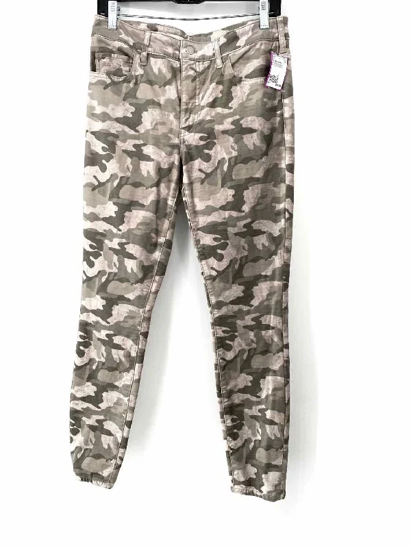 Pilcro & the Letterp Women's Gray/Silver Skinny Cotton Blend Camoflage Jeans Stylish Stone-Wash Denim Jeans Pilcro & the Letterp Women's Gray/Silver Skinny Cotton Blend Camoflage Jeans Stylish Stone-Wash Denim Jeans
