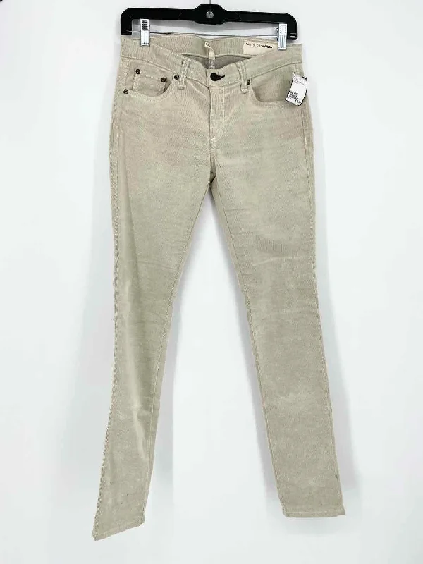 rag & bone Women's Beige Low-Rise Skinny Corduroy Size 27/4 Jeans Trendy Patchwork Denim Jeans rag & bone Women's Beige Low-Rise Skinny Corduroy Size 27/4 Jeans Trendy Patchwork Denim Jeans