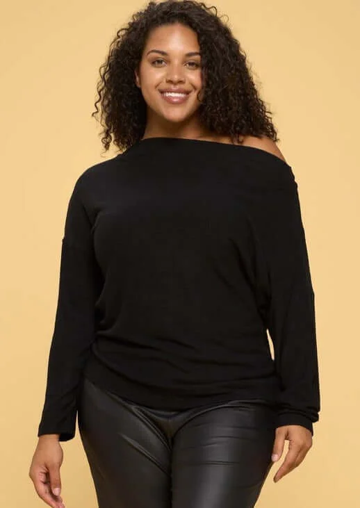 Luxury Feel Sweater Top Made in USA | Plus Size