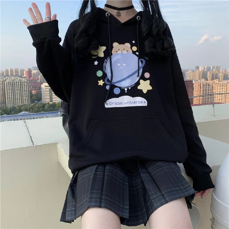 black sweater