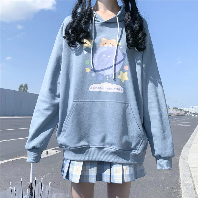 blue sweater