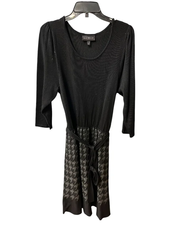 Dress Sweater By Lane Bryant In Black & Grey, Size: 14 Solid Color Striped Floral Print Dress Sweater By Lane Bryant In Black & Grey, Size: 14 Solid Color Striped Floral Print