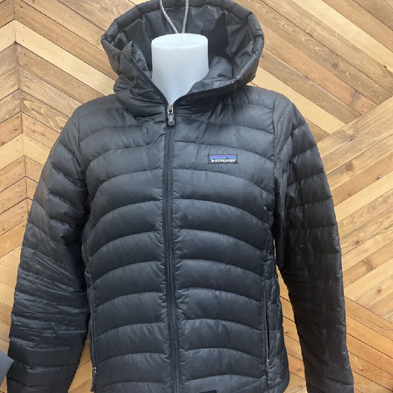 Patagonia - Women's Down Sweater Full-Zip Hoody - MSRP $409: Black-women-MD Anti-Pilling Anti-Shrink Durable Patagonia - Women's Down Sweater Full-Zip Hoody - MSRP $409: Black-women-MD Anti-Pilling Anti-Shrink Durable